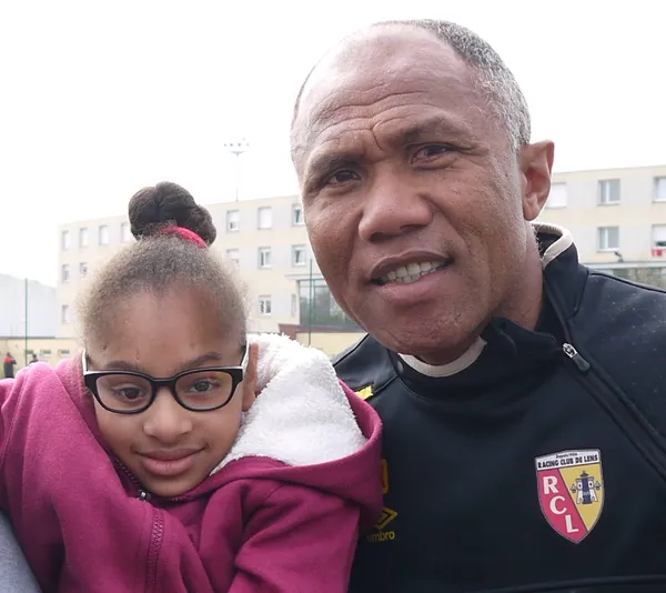 Antoine Kombouaré avec Hayat