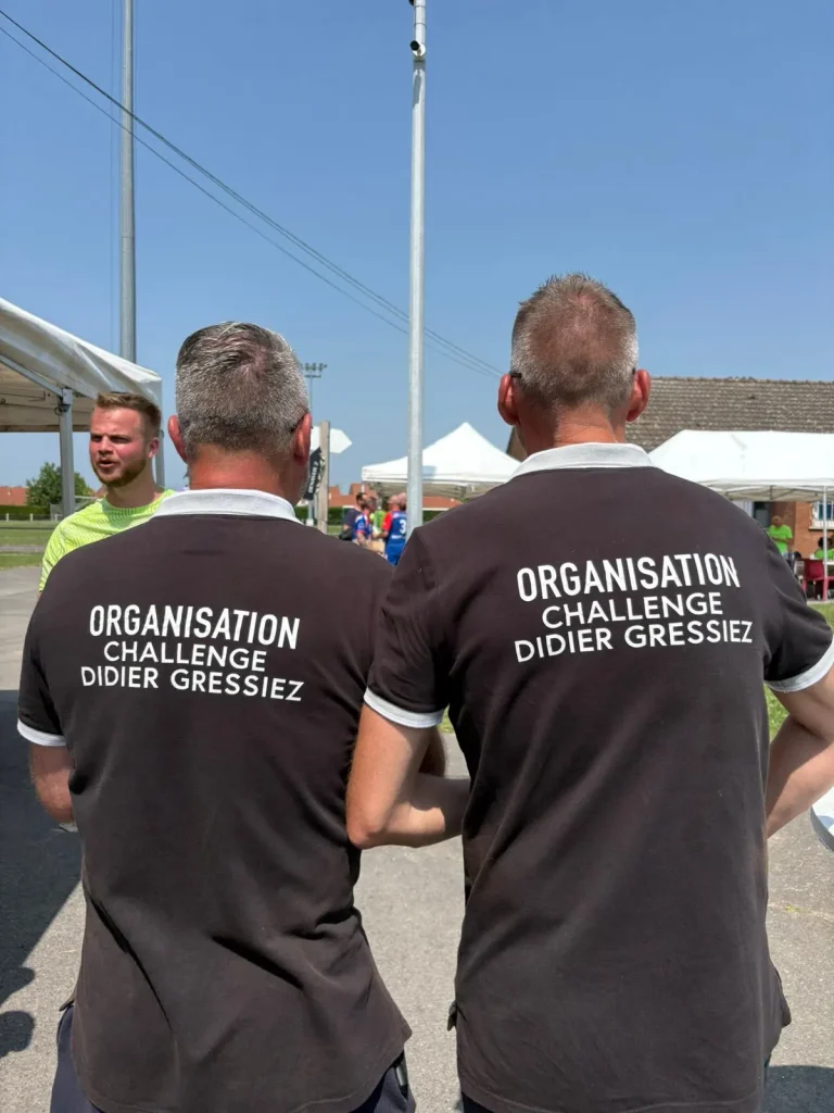 Organisateurs du challenge Didier Gressiez au profit de l'association Hayat c'est la vie